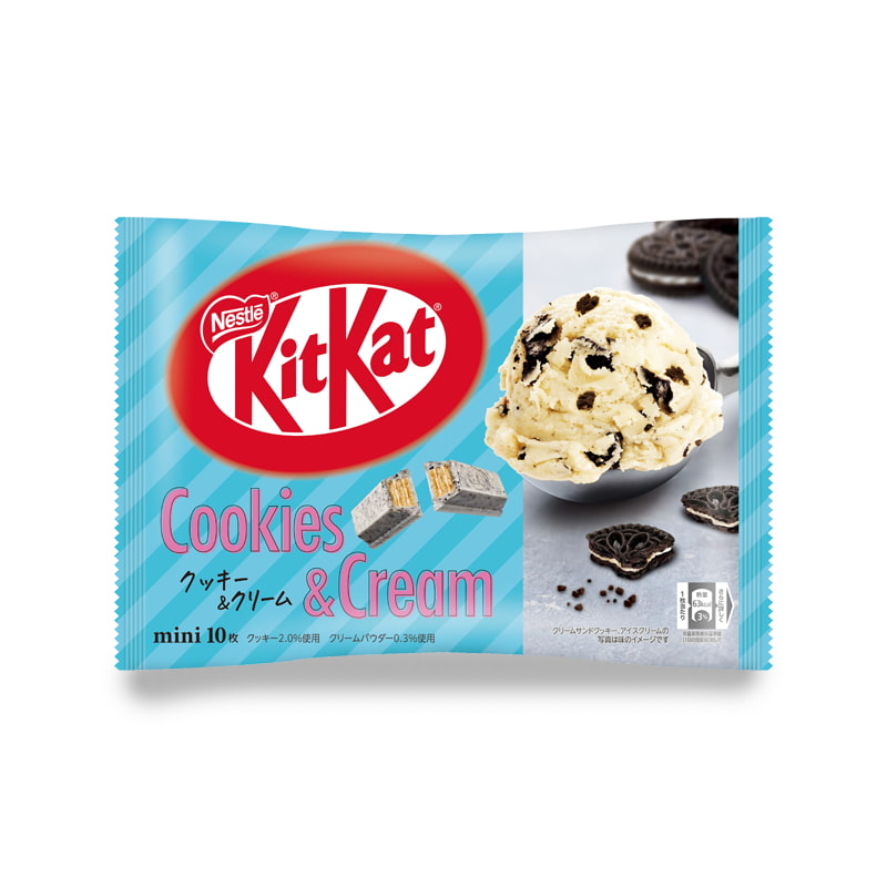 KitKat japonais saveur glace au cookies oreo