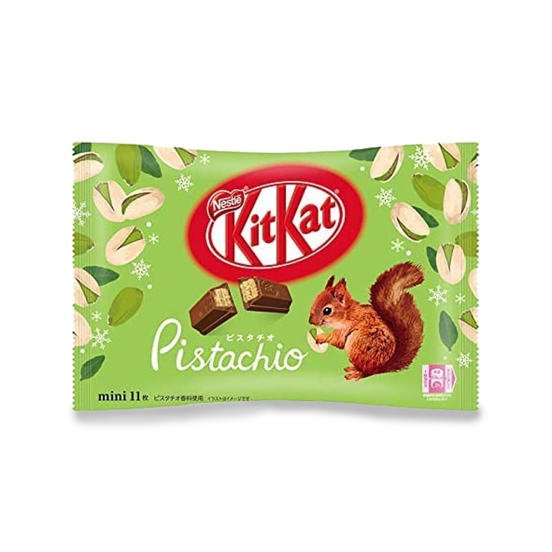 KitKats japonais saveur pistache